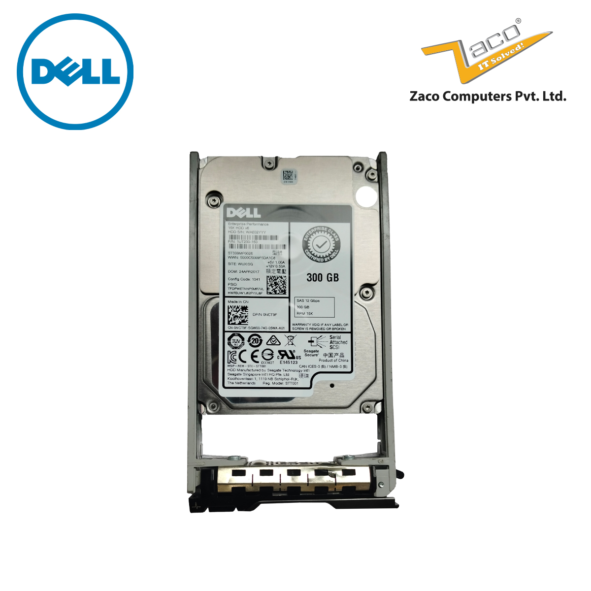 0NCT9F Dell 300GB 2.5-inch SFF SAS Hard Drive